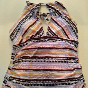 Anne Cole Multi Color Swim Top